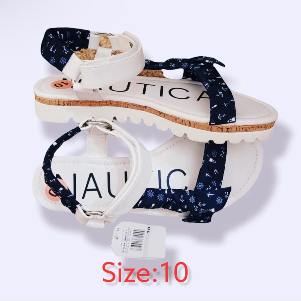 Navy blue Nautica Sandals